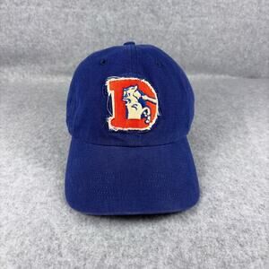 Denver Broncos '47 Clean Up Adjustable Snap Back Hat Blue Distressed NFL Horse